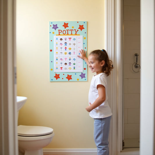 Toilet Training Chart with Stickers