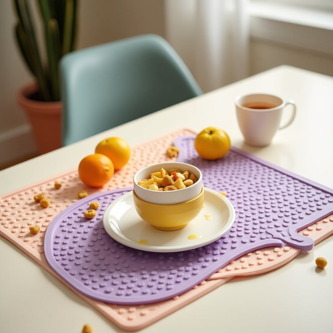 Placemat with Raised Edges