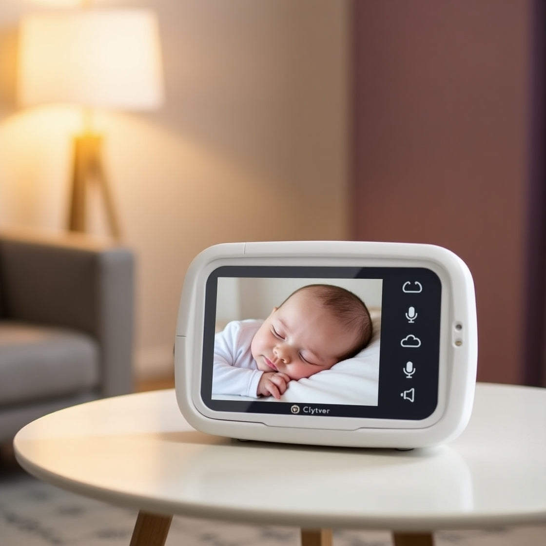 Baby Monitor with Safety Sensors